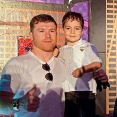 Así celebró Canelo Álvarez el cuarto cumpleaños de su hijo