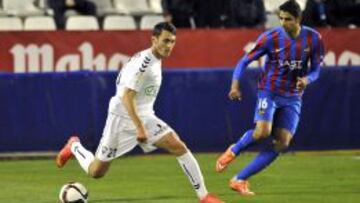 Imagen del partido entre el Albacete y el Levante de Copa del Rey.
