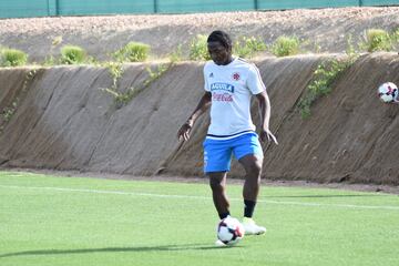 14 jugadores hicieron parte del segundo entrenamiento de Colombia en Murcia de cara a los amistosos ante España y Camerún el 7 y 13 de junio respectivamente.