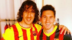 Puyol sends a message to Messi: "Animo, Leo, you're the best!"