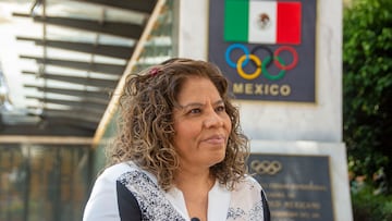 María José Alcalá, presidenta del Comité Olímpico Mexicano.