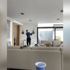 De Miñaur es un prodigio del deporte: esto se marcó con un palo de golf