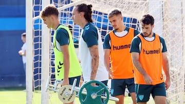 Niño, Recio, Chupete y Puga.