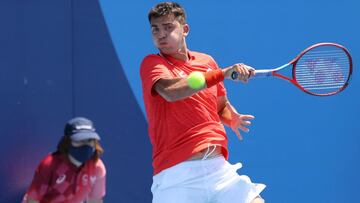 Barrios despide en el debut y bajo un clima extremo en Tokio