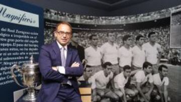 SERENO Y TRANQUILO. Christian Lapetra, presidente del Zaragoza.