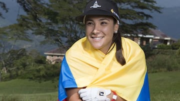 María José Uribe, golfista colombiana