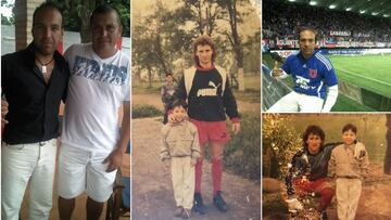 La historia del hincha de la U que idolatra a 2 colocolinos y que estuvo en la final del 91'