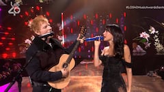 Momentazo en LOS40 Music Awards Santander con Ed Sheeran y Aitana como protagonistas