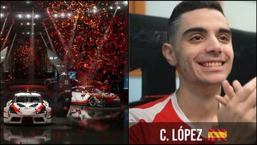Coque López, campeón del mundo con Toyota en los FIA Gran Turismo Championships 2021