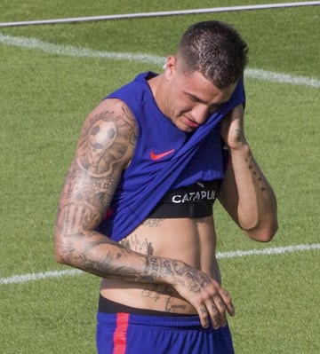 Tatuajes de los jugadores del Atlético y del Real Madrid