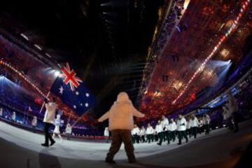 Así fue la ceremonia inaugural de Sochi 2014