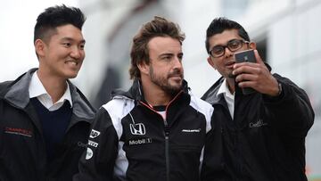 Alonso, en Malasia 2016. 