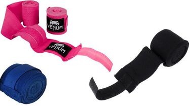 Estas vendas para boxeo elásticas vienen en ocho colores y acumulan más de 10.500 valoraciones