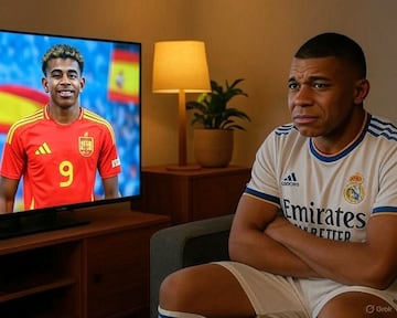 Lamine y Mbapp¨¦ protagonistas de los memes de la Nations League