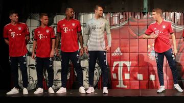 En imágenes la nueva camiseta de James y del Bayern