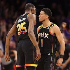 Booker y Durant resucitan a los Suns