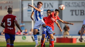 El Zaragoza se impuso 2-1 a la Real Sociedad en un amistoso de pretemporada.