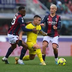 Lucumí, presente en importante triunfo de Bologna sobre Inter