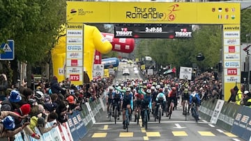Este jueves será la segunda etapa del Tour de Romandía.