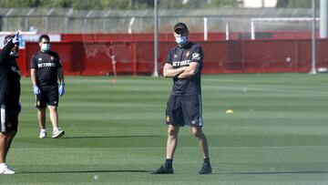 Vicente Moreno, entrenador del Mallorca.