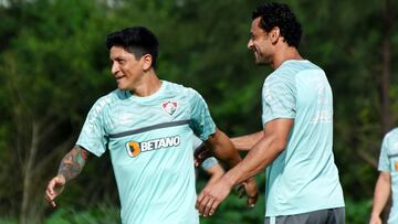 Germ&aacute;n Cano, nuevo jugador de Fluminense.