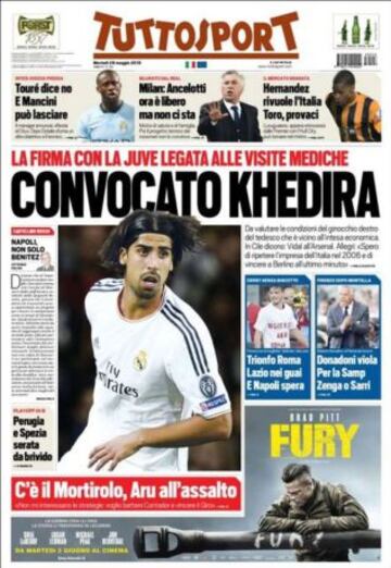 Portadas de la prensa deportiva