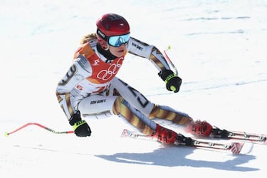 Ester Ledecka, snowboardista, campeona olímpica de esquí