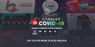 Humble Bundle para vencer el Coronavirus