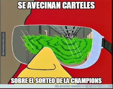 Los memes del sorteo de Champions