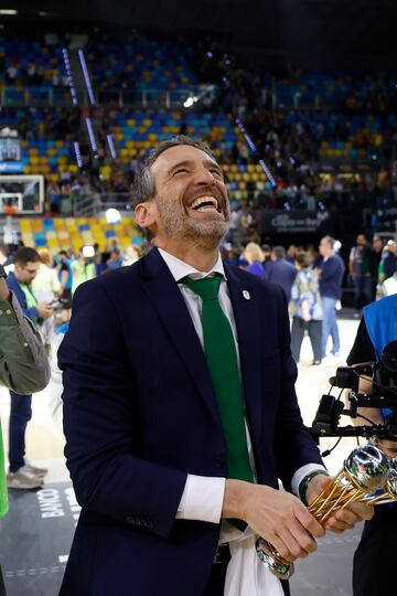 Ibon Navarro, entrenador del Unicaja.