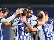 La Real Sociedad B se impuso 2-1 al Málaga el pasado sábado.