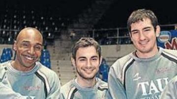 <b>PREPARADOS. </b>Zoran Planinic, el primero por la derecha, será baja; pero el resto de sus compañeros están listos para la batalla.