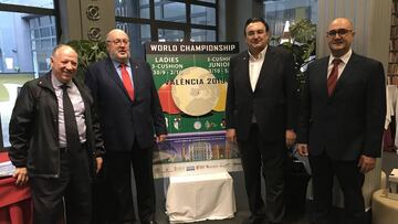 El Mundial de billar se celebrará en Valencia en septiembre