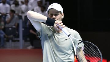 Sinner, en el Six Kings Slam.