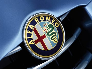 Logotipo de Alfa Romeo.