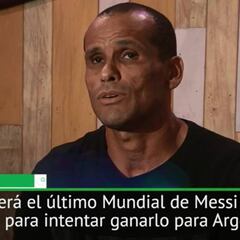 Rivaldo: "Messi necesita ganar el Mundial para igualar a Maradona"