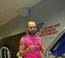Iniesta se recupera con la máquina de los astronautas