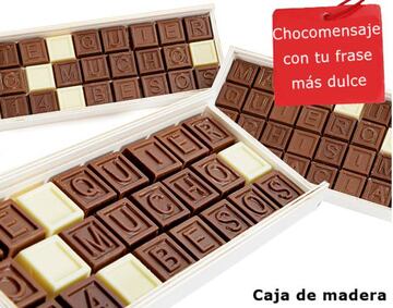 Las cajas con chocomensajes