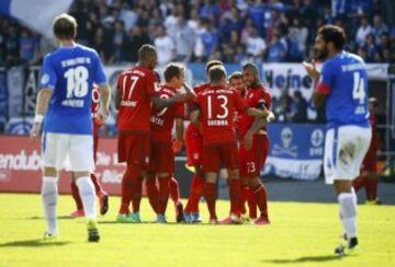 PVidal es protagonista en el duelo entre Bayern Múnich y Darmstadt.