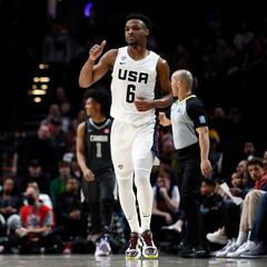 Bronny James, hijo de LeBron, brilló en el Nike Hoop Summit