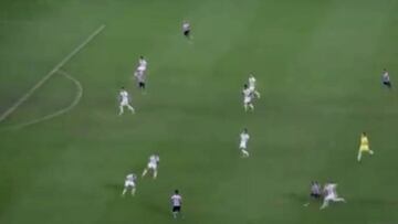 El gran pase de Valencia que terminó en gol de Botafogo