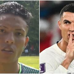 Robert Alexander, el futbolista hondureño que dice ser idéntico a Cristiano Ronaldo