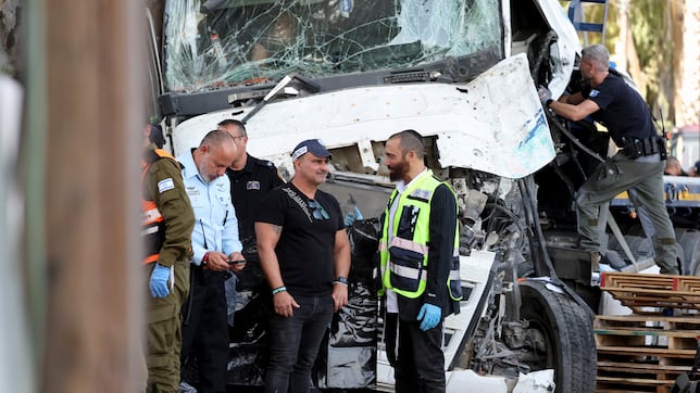 Al menos 31 heridos en Israel al ser arrollados por un camión