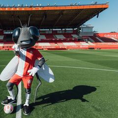 'Sisa' se convierte en la nueva mascota del Girona