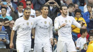 Benzema, Cristiano y Benzema.