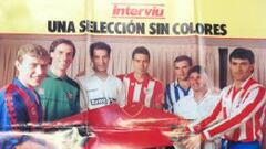 ‘Interviú’ vistió a Míchel de colchonero antes de Italia'90