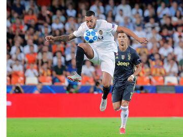 Ruben Vezo y Cristiano Ronaldo.