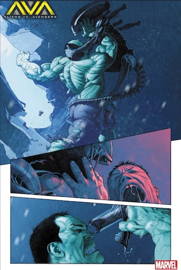 Hulk vs Alien