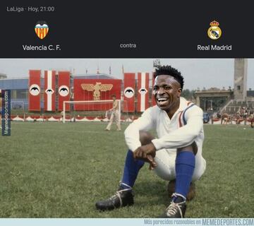 Las memes inundan las redes tras la polémica en Mestalla