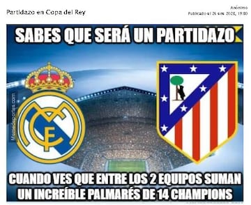 Los memes más divertidos de la Copa del Rey